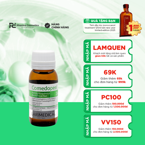 LARIMEDICAL COMEDOPEEL 2% / PEEL ĐIỀU TRỊ MỤN TRỨNG CÁ, MỤN CÁM 