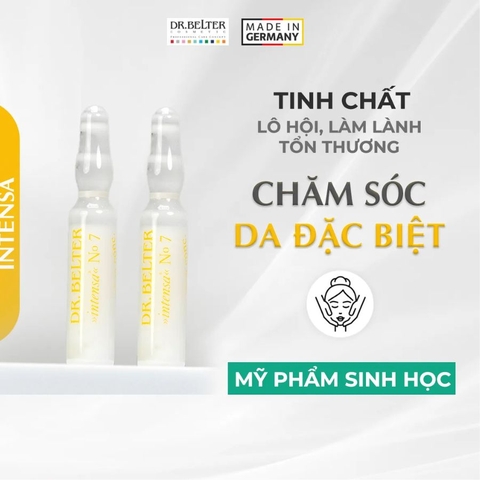 DR.BELTER INTENSA NO.7 ALOE VERA CONCENTRATE/ TINH CHẤT LÔ HỘI KHÁNG VIÊM, GIỮ ẨM, LÀM DỊU MÁT DR.BELTER INTENSA NO.7 ALOE VERA CONCENTRATE