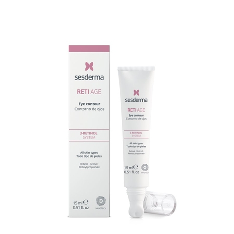 SESDERMA RETI-AGE EYE CONTOUR CERAMIC: Kem Dưỡng Mắt Chống Lão Hóa Tối Đa, Giảm Quầng Thâm & Bọng Mắt