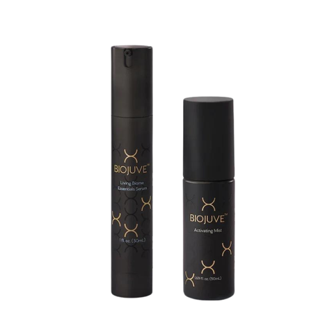 BIOJUVE LIVING BIOME ESSENTIAL DUO / BỘ ĐÔI TRẺ HOÁ DA SINH HỌC: LIVING BIOME ESSENTIAL SERUM & ACTIVATING MIST