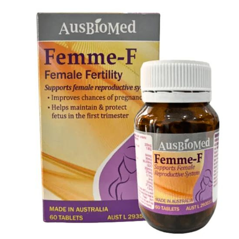 MAX BIOCARE FEMME-F THỤ THAI CHO NỮ / VIÊN UỐNG TĂNG KHẢ NĂNG THỤ THAI NỮ GIỚI, BẢO VỆ THAI 3 THÁNG ĐẦU