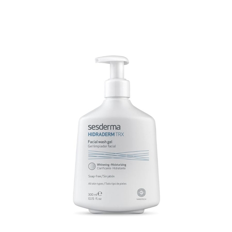 SESDERMA HIDRADERM TRX FACIAL WASH GEL: Sữa Rửa Mặt Dạng Gel - Làm Sáng Da, Phục Hồi Hàng Rào Bảo Vệ