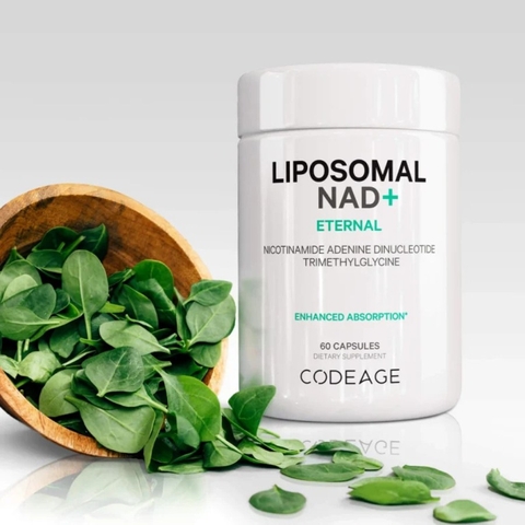 Codeage Liposomal NAD+ (500mg) – Viên Uống Trẻ Hóa Tế Bào Đỉnh Cao Công Nghệ Đẩy Lùi Lão Hóa