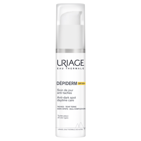 URIAGE DÉPIDERM SPF50+ SOIN DE JOUR ANTI-TACHES / KEM CHỐNG NẮNG LÀM ĐỀU MÀU DA, DƯỠNG SÁNG SPF50+