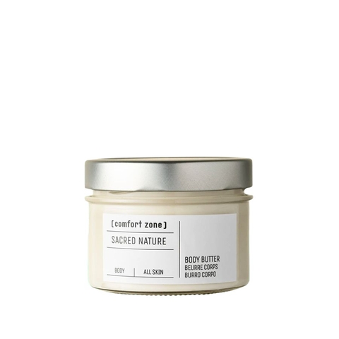 COMFORT ZONE SACRED NATURE BODY BUTTER: Dưỡng Thể Hữu Cơ - Nuôi Dưỡng Sâu & Phục Hồi Độ Đàn Hồi