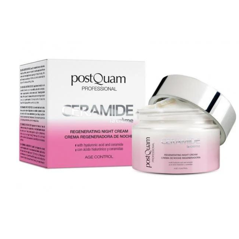 POSTQUAM CERAMIDE REGENERATING NIGHT CREAM / KEM DƯỠNG TÁI TẠO, PHỤC HỒI & TRẺ HÓA DA