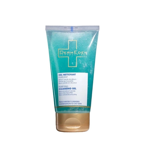 DERMEDEN PURIFYING CLEANSING GEL: Sữa Rửa Mặt Sạch Sâu & Kiểm Soát Dầu Nhờn Cho Da Dầu Mụn