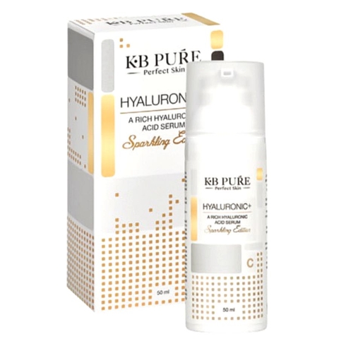 KB PURE HYALURONIC + SPARKLING EDITION: Huyết Thanh Đa Năng Cho Làn Da Căng Mọng & Rạng Rỡ
