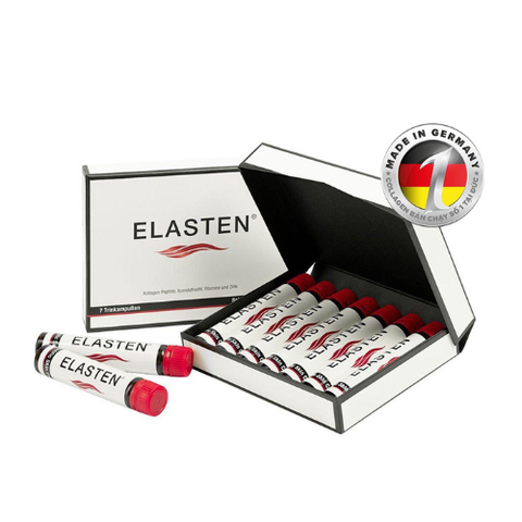 COLLAGEN ELASTEN® ĐỨC DẠNG NƯỚC (Hộp 07 ống x 25ml) - Giúp trẻ hóa da, căng bóng, sáng mịn, mờ nếp nhăn