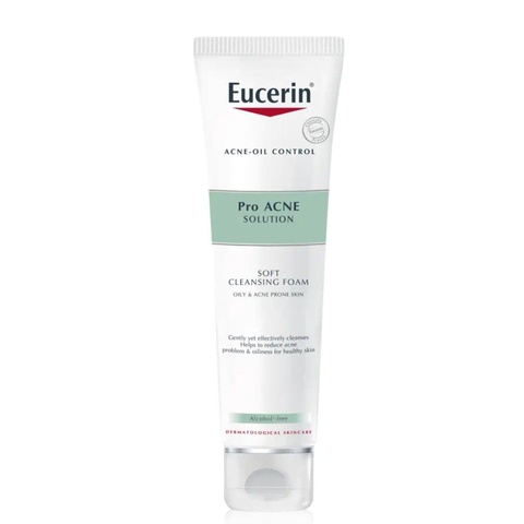 EUCERIN PRO ACNE CLEANSING FOAM / SỮA RỬA MẶT TẠO BỌT DÀNH CHO DA NHỜN, MỤN
