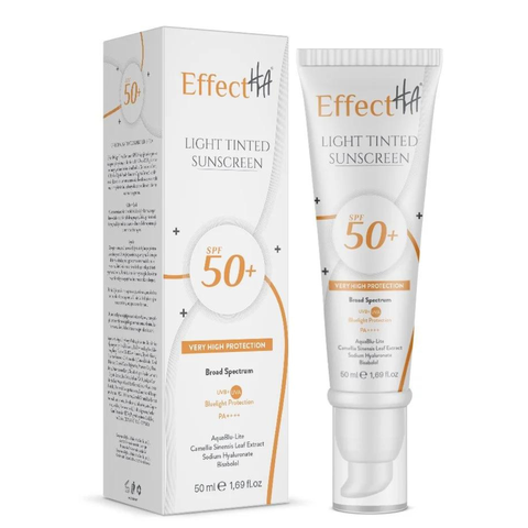EFFECTHA LIGHT TINTED SUNSCREEN SPF 50+ / KEM CHỐNG NẮNG PHỔ RỘNG CHÊ KHUYẾT ĐIỂM TÔNG MÀU DA