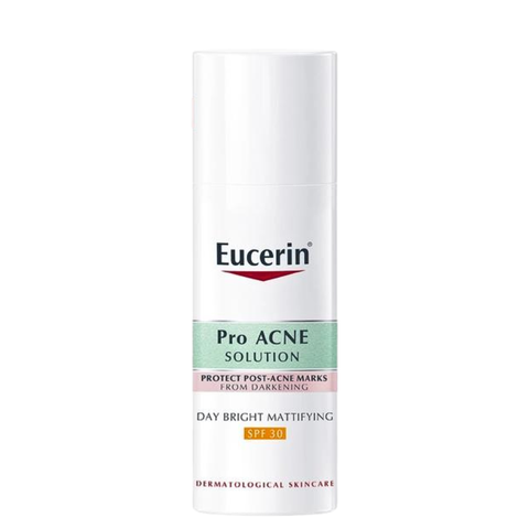 EUCERIN PRO ACNE DAY BRIGHT MATTIFYING SPF30 / KEM DƯỠNG BAN NGÀY SPF30 CHO DA NHỜN MỤN