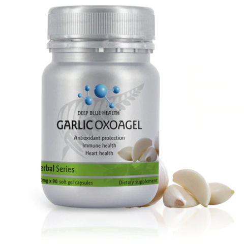 DEEP BLUE HEALTH GARLIC OXOAGEL / VIÊN DẦU TỎI GIẢM VIÊM, TĂNG MIỄN DỊCH