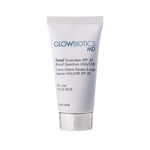 GLOWBIOTICS TINTED SUNSCREEN SPF 30 BROAD SPECTRUM UVA/UVB : Kem Chống Nắng Vật Lý Có Màu, Bảo Vệ Toàn Diện & Nâng Tông Tự Nhiên