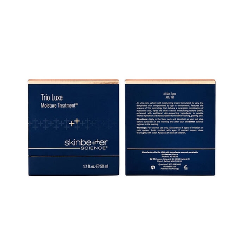 SKINBETTER TRIO LUXE MOISTURE TREATMENT / KEM DƯỠNG ẨM CHO LÀN DA KHÔ