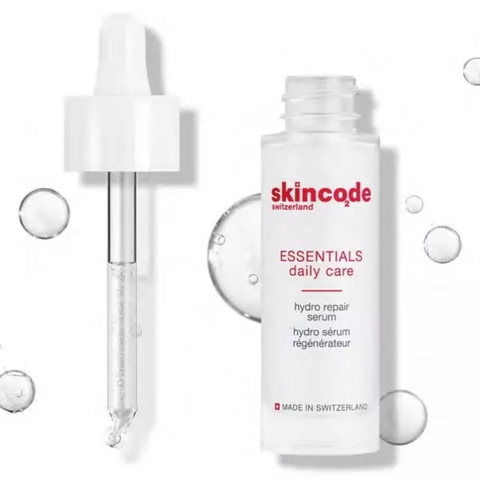 SKINCODE HYDRO REPAIR SERUM / HUYẾT THANH PHỤC HỒI CÁC TỔN THƯƠNG TẾ BÀO VÀ CUNG CẤP ĐỘ ẨM VÀ TIẾP NƯỚC CHUYÊN SÂU