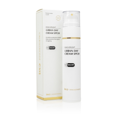INNOAESTHETICS INNO-EPIGEN URBAN DAY CREAM SPF20/ KEM CHỐNG LÃO HÓA TÁC ĐỘNG KÉP INNOAESTHETICS INNO-EPIGEN URBAN DAY CREAM SPF20
