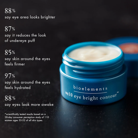 Bioelements VC10 Eye Bright Contour – Kem mắt Vitamin C 10% dưỡng sáng và cải thiện dấu hiệu lão hóa