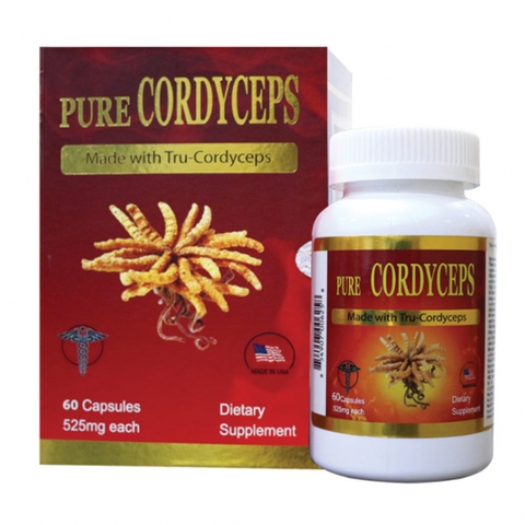MD DERMATICS PURE CORDYCEPS/ VIÊN UỐNG ĐÔNG TRÙNG HẠ THẢO MD DERMATICS PURE CORDYCEPS