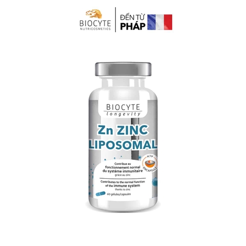 BIOCYTE ZN ZINC LIPOSOMAL / VIÊN UỐNG BỔ SUNG KẼM