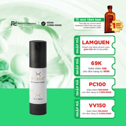 BIOJUVE BIOME SUPPORT COMPLEX / TINH CHẤT HỖ TRỢ HỆ VI SINH DA KHỎE MẠNH & RẠNG RỠ 