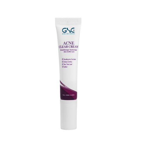 GSC ACNE CLEAR CREAM: Kem Chấm Mụn - Giảm Viêm & Khô Cồi Mụn Nhanh Chóng