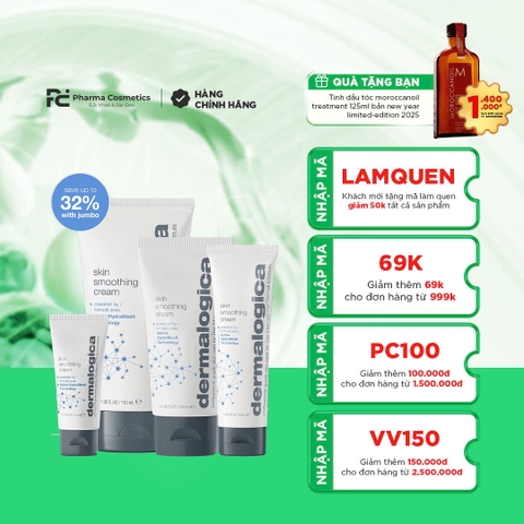 DERMALOGICA SKIN SMOOTHING CREAM: Kem Dưỡng Ẩm Chuyên Sâu, Phục Hồi & Bảo Vệ Da Suốt 48 Giờ