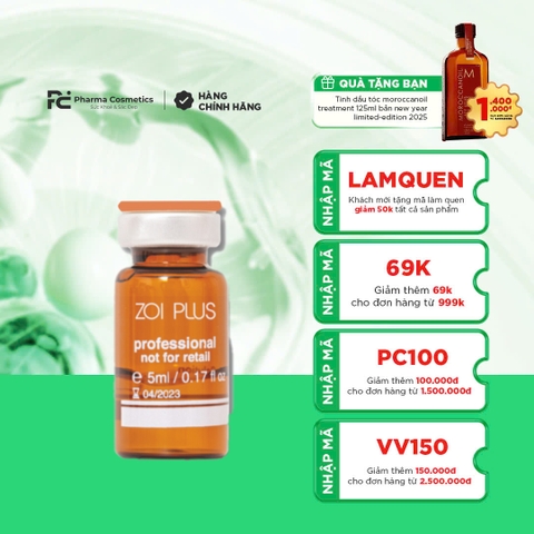 KISMET ZOI PLUS: Tinh Chất Meso Tái Tạo & Phục Hồi - Cho Làn Da Căng Bóng, Khỏe Mạnh