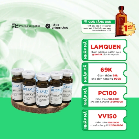 KISMET HYALURONIC ACID SODIUM SERUM: Tinh Chất Cấp Ẩm Đa Tầng, Cho Làn Da Căng Mọng Rạng Rỡ