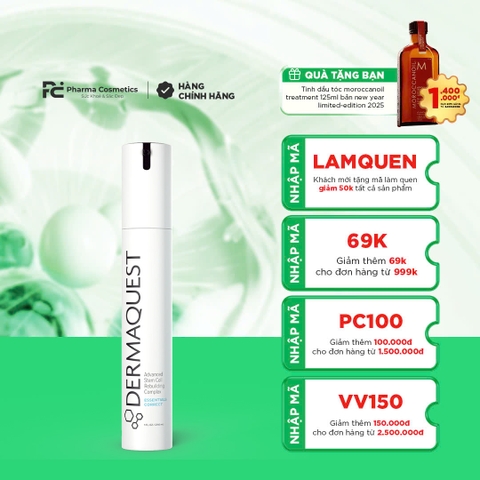 DERMAQUEST ADVANCED STEM CELL REBUILDING COMPLEX / SERUM TÁI TẠO TẾ BÀO GỐC TIÊN TIẾN 