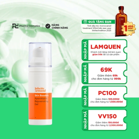 JULIETTE ARMAND REJUVENATING GEL: Gel Phục Hồi & Tái Tạo Làn Da, Cho Vẻ Ngoài Mịn Mượt, Đều Màu