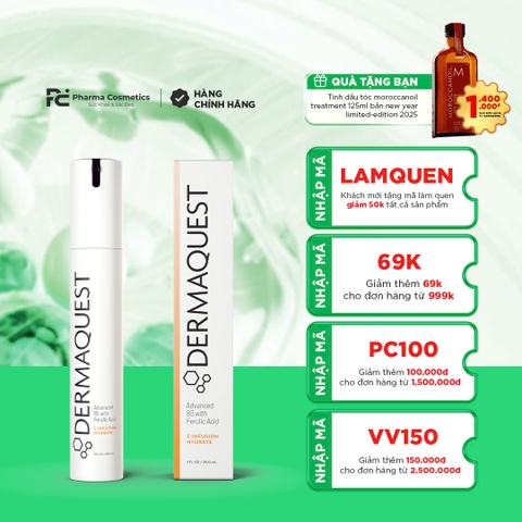 DERMAQUEST ADVANCED B5 WITH FERULIC ACID: Serum Cấp Ẩm, Chống Oxy Hóa Toàn Diện & Phục Hồi Da