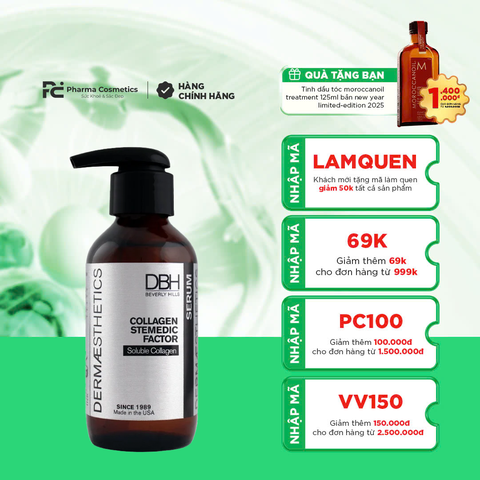 DBH COLLAGEN STEMEDIC FACTOR / TINH CHẤT TRẺ HÓA, SĂN CHẮC LÀN DA 120ml