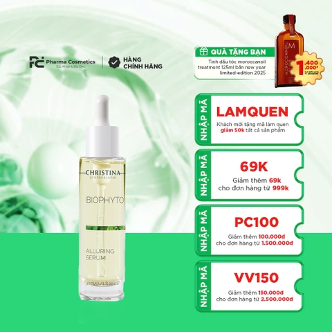 BIOPHYTO ALLURING SERUM / TINH CHẤT LÀM CĂNG BÓNG VÀ TĂNG CƯỜNG ĐÀN HỒI CHO DA 