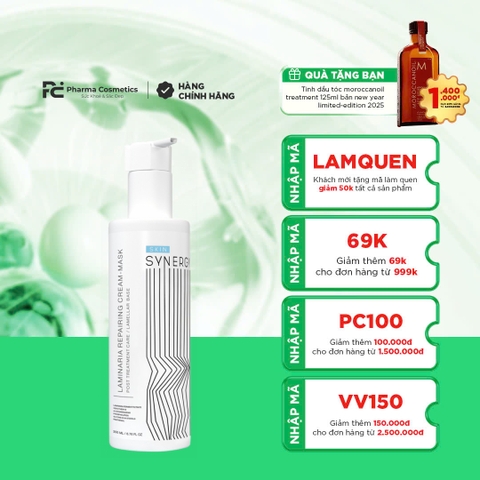 SKIN SYNERGY LAMINARIA REPAIRING CREAM-MASK: Mặt Nạ Phục Hồi & Dưỡng Ẩm Chuyên Sâu Cho Làn Da Khỏe Mạnh