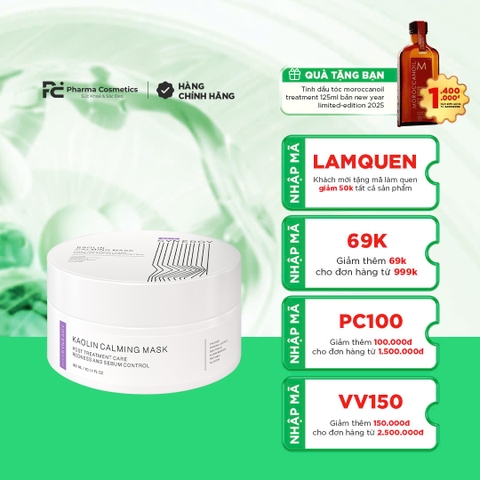 SKIN SYNERGY KAOLIN CALMING MASK: Mặt Nạ Dịu Nhẹ & Phục Hồi Làn Da Sau Các Liệu Trình Chăm Sóc Chuyên Sâu