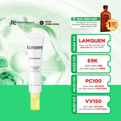 ACNEMY ZITCONTROL® BLEMISH CONTROL MOISTURIZER / KEM KIỂM SOÁT MỤN 