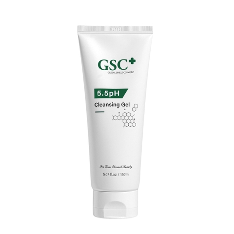 GSC 5.5 PH CLEANSING GEL: Sữa Rửa Mặt Dịu Nhẹ - Cân Bằng pH, Giảm Mụn & Dưỡng Ẩm Chuyên Sâu