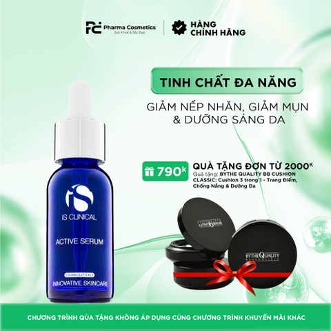 iS CLINICAL ACTIVE SERUM: Tinh Chất Đa Năng – Giảm Nếp Nhăn, Giảm Mụn & Dưỡng Sáng Da