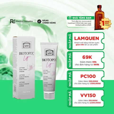 BIOTOPIX® LIFT OVAL FACE CREAM: Kem Dưỡng Nâng Cơ, Săn Chắc & Định Hình Khuôn Mặt Thon Gọn
