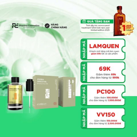 BYTHE QUALITY JOJOBA SHIELD OIL: Dưỡng Ẩm Sâu, Củng Cố Hàng Rào Da & Chống Lão Hóa Sớm Hiệu Quả