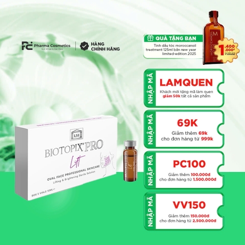 BIOTOPIX® PRO LIFT OVAL FACE PROFESSIONAL SKINCARE : Nâng Cơ, Săn Chắc & Tái Tạo Làn Da Chuyên Sâu
