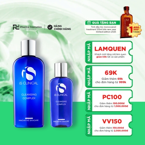 IS CLINICAL CLEANSING COMPLEX  / SỮA RỬA MẶT NGỪA MỤN TÁI TẠO DA