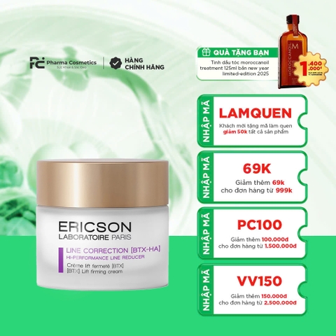 ERICSON [BTX] LIFT FIRMING CREAM: Kem Dưỡng Đột Phá Giúp Săn Chắc & Trẻ Hóa Làn Da Lão Hóa