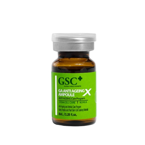 GSC+ GA ANTI AGEING AMPOULE X: Tinh Chất Tế Bào Gốc - Chống Lão Hóa & Tái Tạo Làn Da