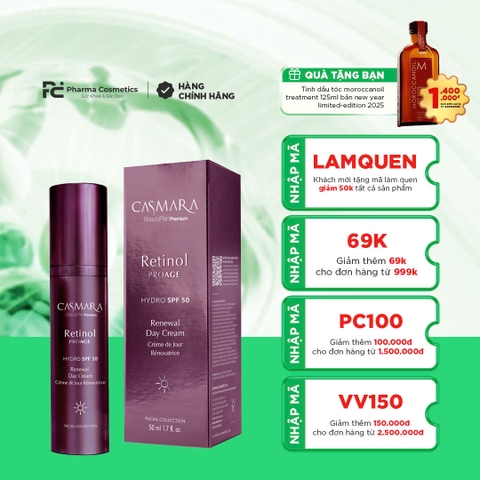 CASMARA RETINOL PROAGE RENEWAL DAY CREAM SPF 50 / KEM DƯỠNG BẢO VỆ CHỐNG LÃO HÓA RETINOL SPF 50 