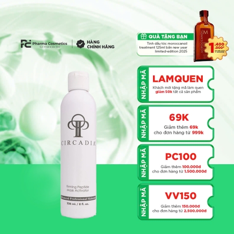 CIRCADIA FIRMING PEPTIDE MASK ACTIVATOR: Hỗ Trợ Nâng Cơ & Thanh Lọc Da Toàn Diện