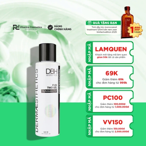 DBH F-O2 TWO GEL / GEL HỖ TRỢ TÁI TẠO & MANG LẠI LÀN DA RẠNG RỠ 