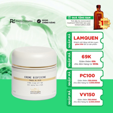 BIOLOGIQUE RECHERCHE CRÈME BIOFIXINE / KEM DƯỠNG CHỐNG LÃO HOÁ THẾ HỆ MỚI 