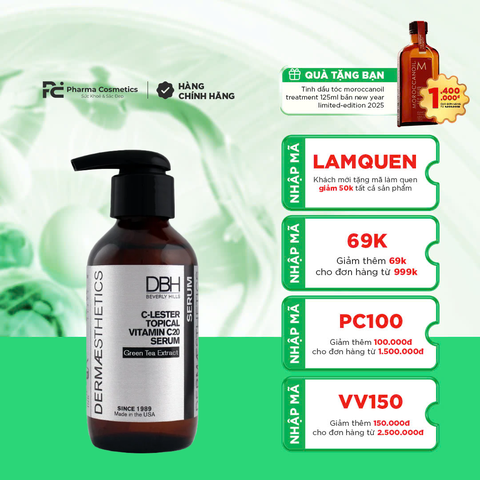 DBH C-LESTER TOPICAL VITAMIN C20 / TINH CHẤT LÀM SÁNG, CHỐNG LÃO HOÁ CHUYÊN SÂU 120ml